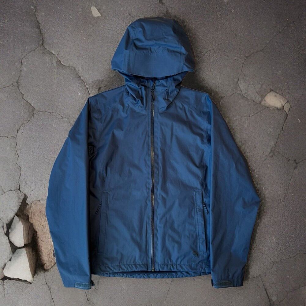 Mountain Hardwear Finder Jacket Women's S Blue Full Zip Outerwear Lightweight